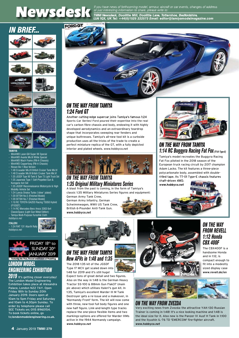 Tamiya Model Magazine 279 (2019-01)